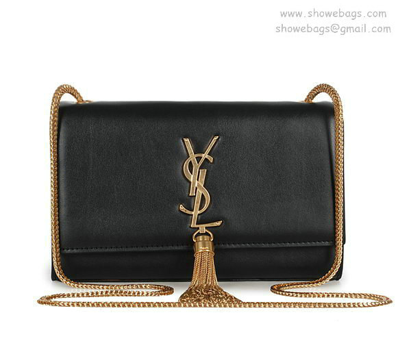 YSL mini monogramme cross-body shoulder bag 326076 black